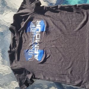 Under armour ysm stretchy black tee